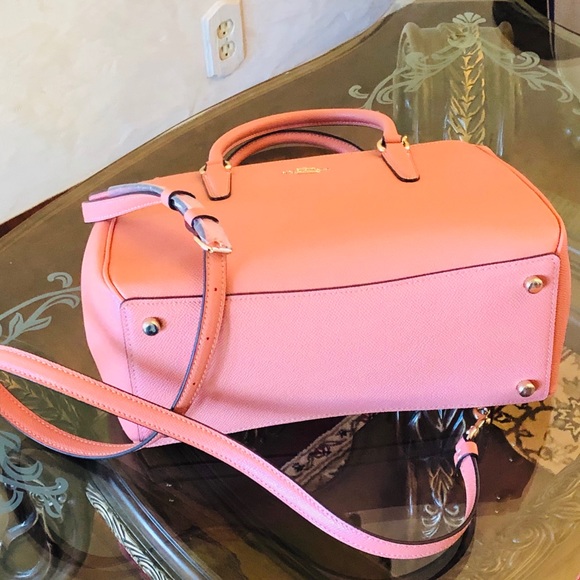 NWT Coach md Surrey Leather Satchel&wallet - Picture 7 of 8